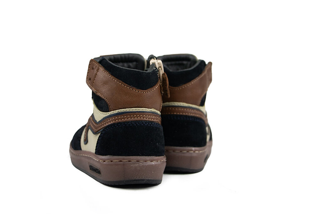 Pinocchio Pinocchio Hoge Sneaker Donkerblauw Combi