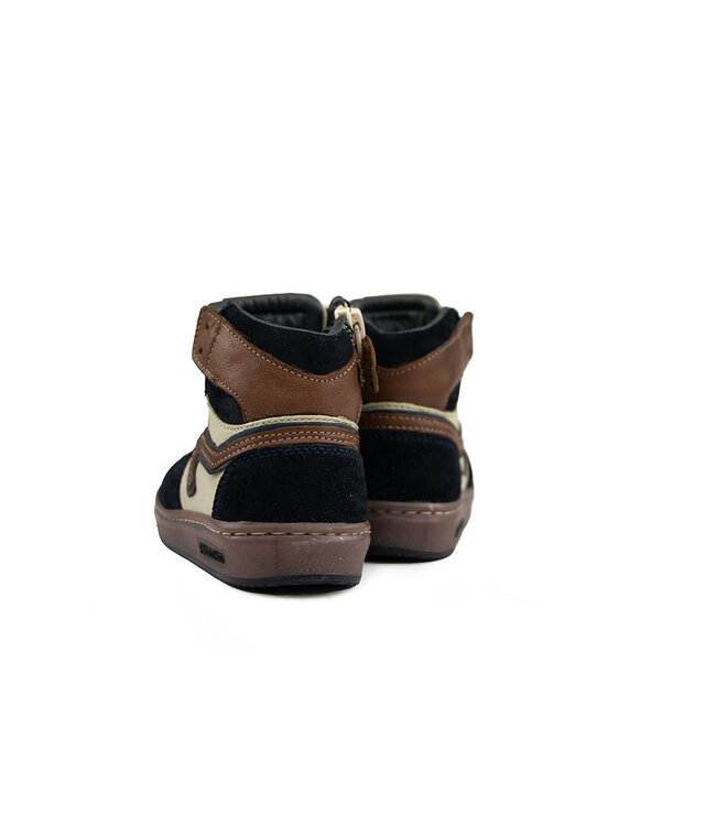 Pinocchio Hoge Sneaker Donkerblauw Combi