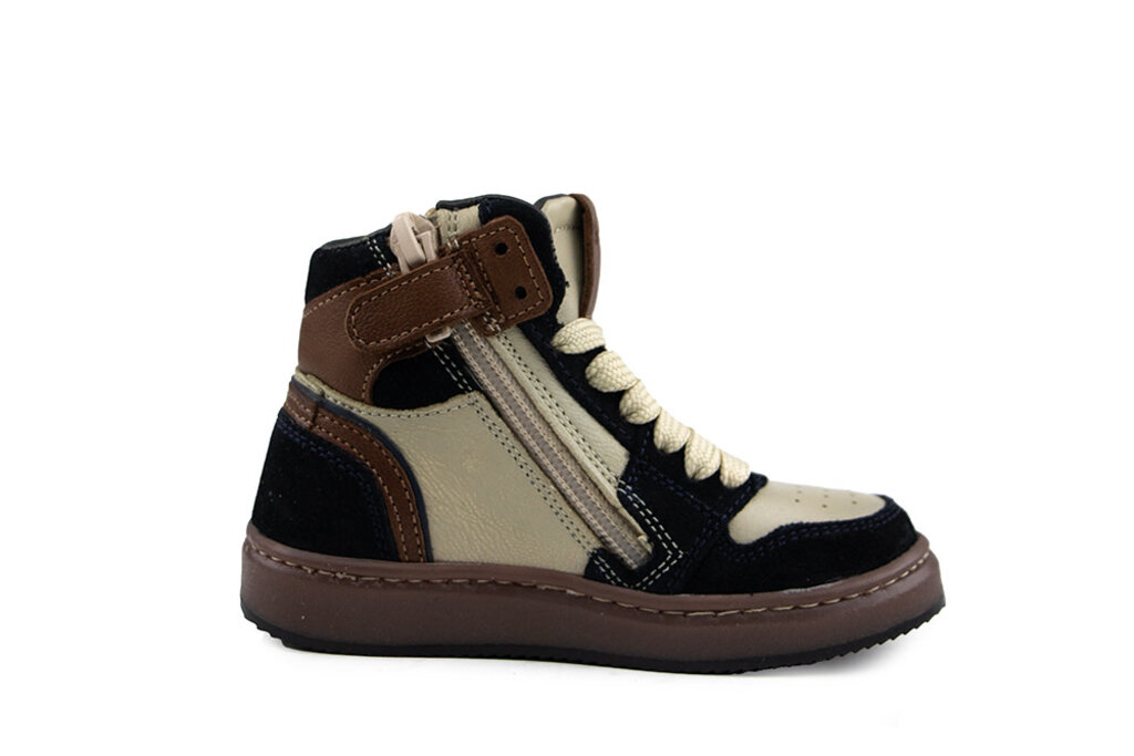 Pinocchio Pinocchio Hoge Sneaker Donkerblauw Combi