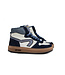Hip Hoge Sneaker Donkerblauw Combi