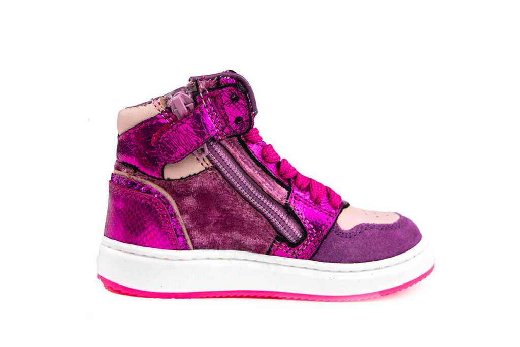 Pinocchio Pinocchio Hoge Sneaker Fucsia Combi