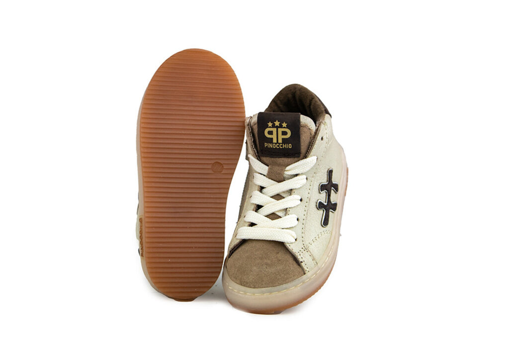 Pinocchio Pinocchio Hoge Sneaker Beige Combi