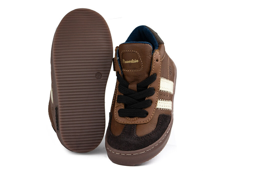 Pinocchio Pinocchio Hoge Sneaker Naturel Combi