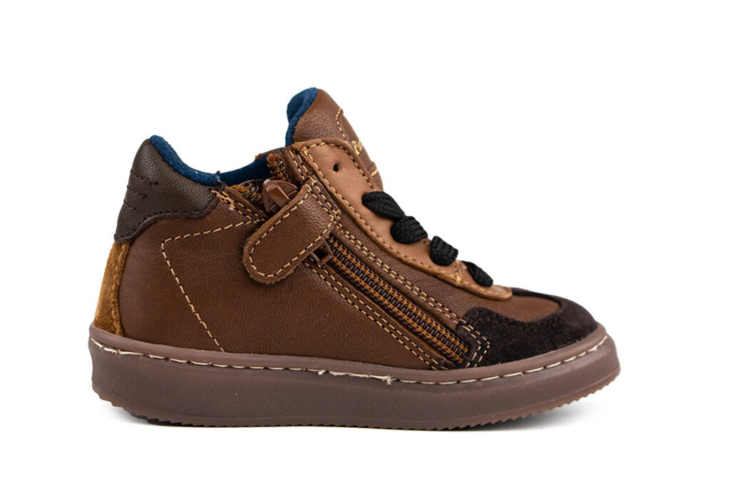 Pinocchio Pinocchio Hoge Sneaker Naturel Combi