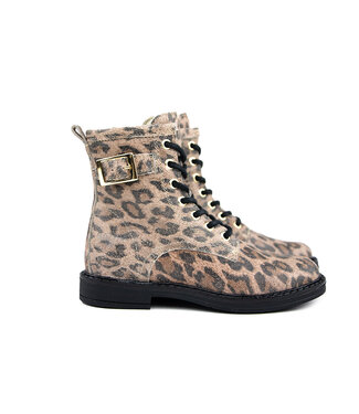 GIGA Giga Veterboot Gesp Leopardo Rose