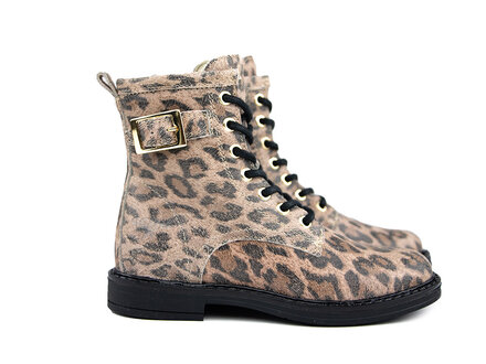 GIGA Giga Veterboot Gesp Leopardo Rose GIGA Giga Veterboot Gesp Leopardo Rose