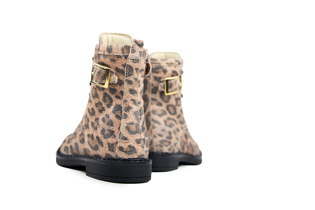 GIGA Giga Veterboot Gesp Leopardo Rose