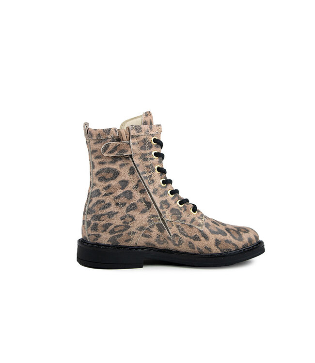 Giga Veterboot Gesp Leopardo Rose