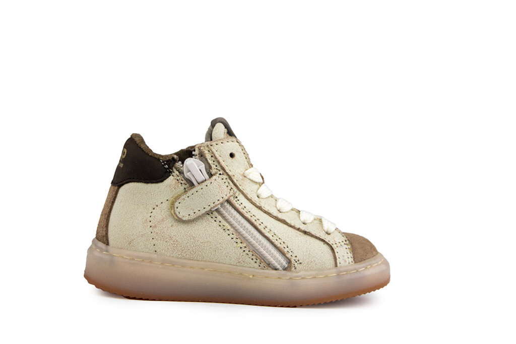 Pinocchio Pinocchio Hoge Sneaker Beige Combi