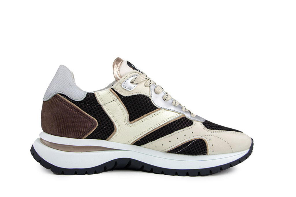 Via Vai Via Vai Sneaker Usher Elliot Lame Combi Corvino