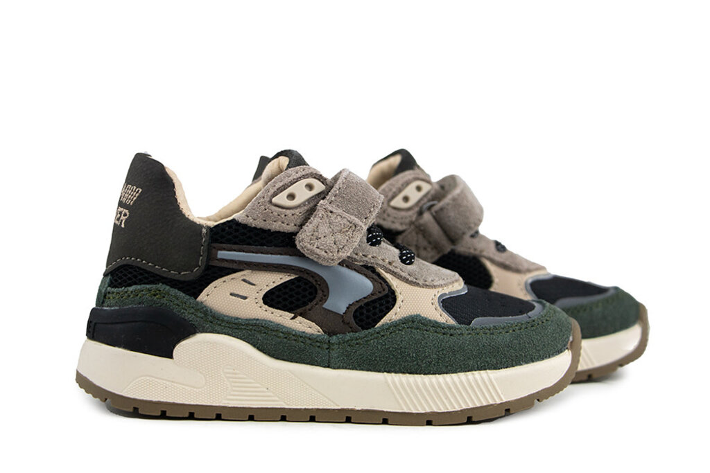 Shoesme Shoesme Trainers Green Taupe