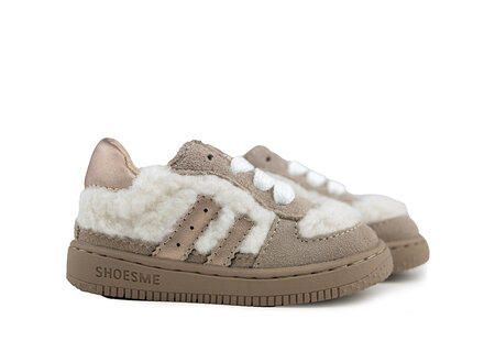 Shoesme Shoesme Babyproof Sneaker Taupe Creme Shoesme Shoesme Babyproof Sneaker Taupe Creme