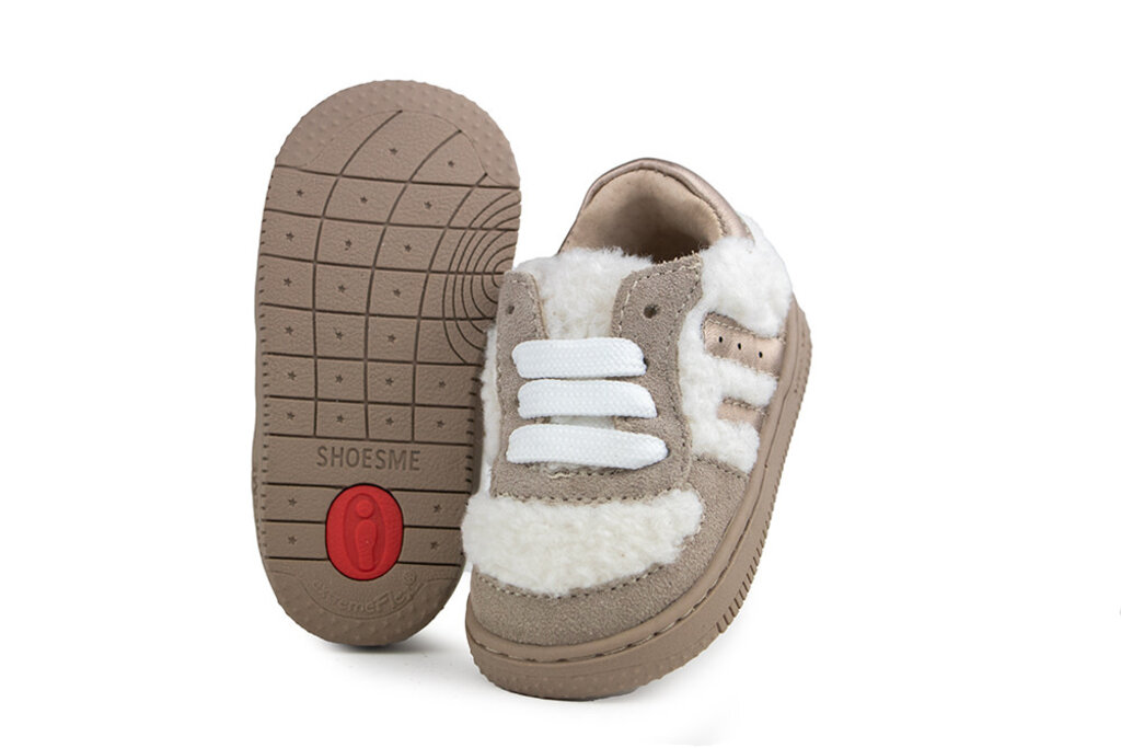 Shoesme Shoesme Babyproof Sneaker Taupe Creme