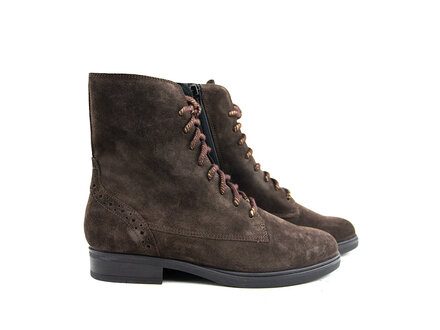 Durea Durea Veterboot Caffe Suede K Durea Durea Veterboot Caffe Suede K