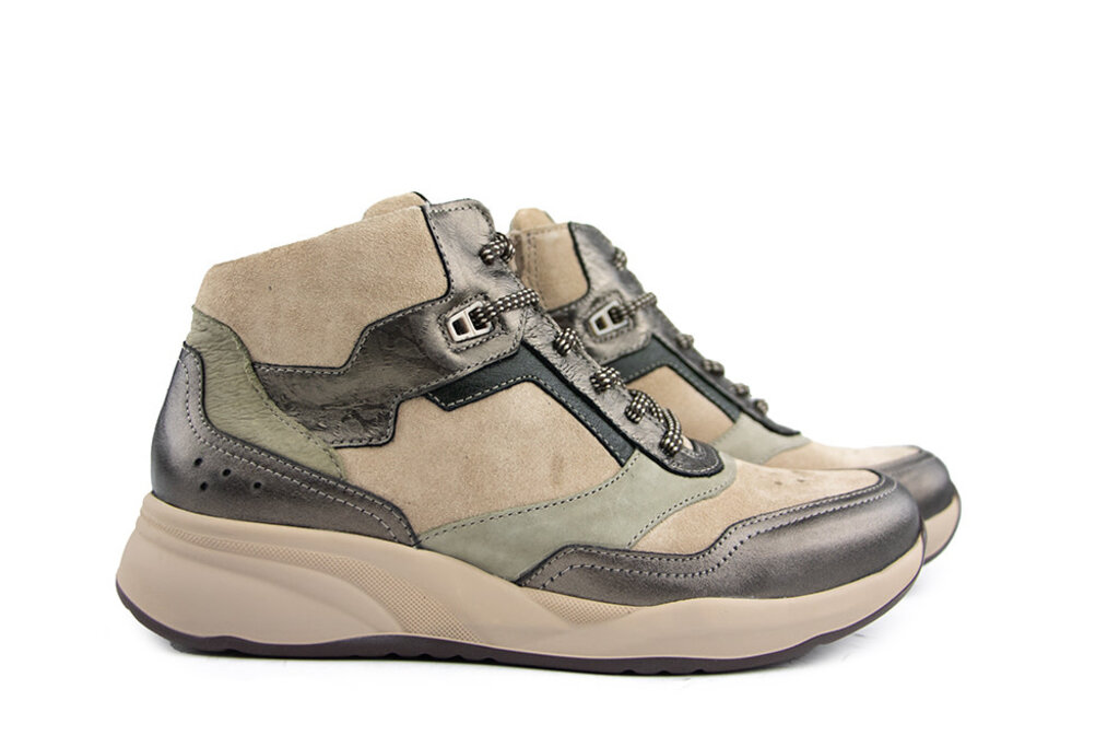 Durea Durea Hoge Sneaker Brons Seppia