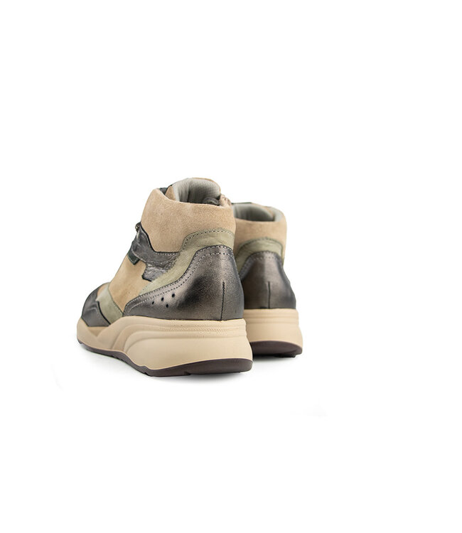 Durea Hoge Sneaker Brons Seppia