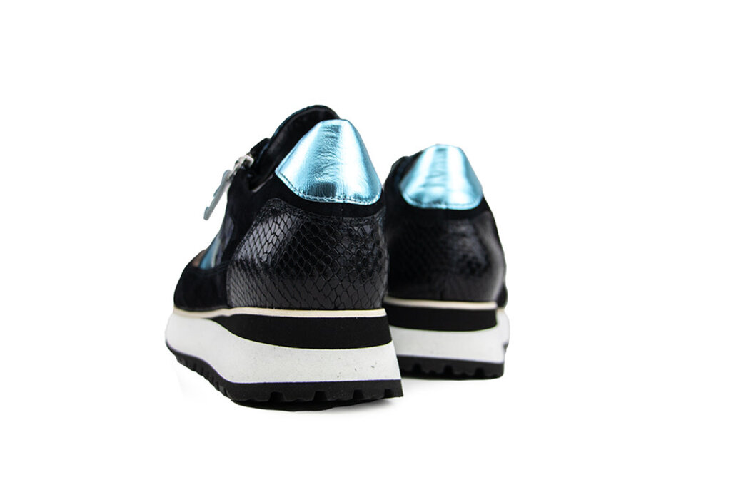 Footnotes Footnotes Sneaker Elke Petrol Metallic K