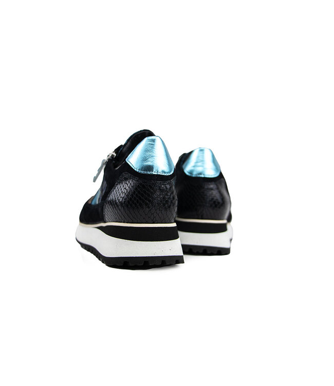 Footnotes Sneaker Elke Petrol Metallic K