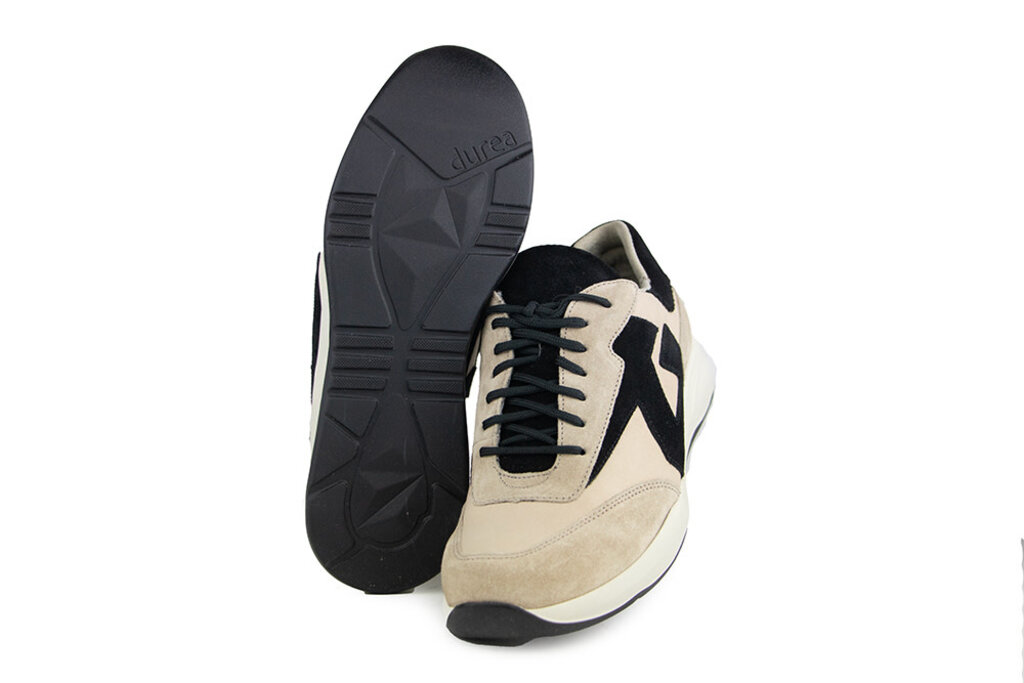 Durea Durea Sneaker Seppia Taupe Zwart K