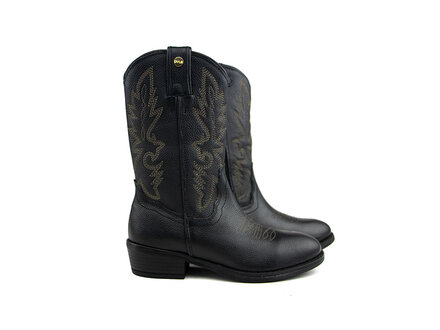 Develab Develab Western Laars Black Nappa Develab Develab Western Laars Black Nappa