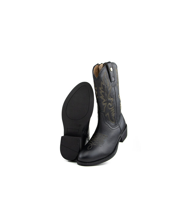 Develab Western Laars Black Nappa