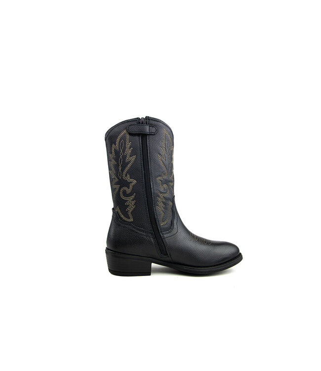 Develab Western Laars Black Nappa