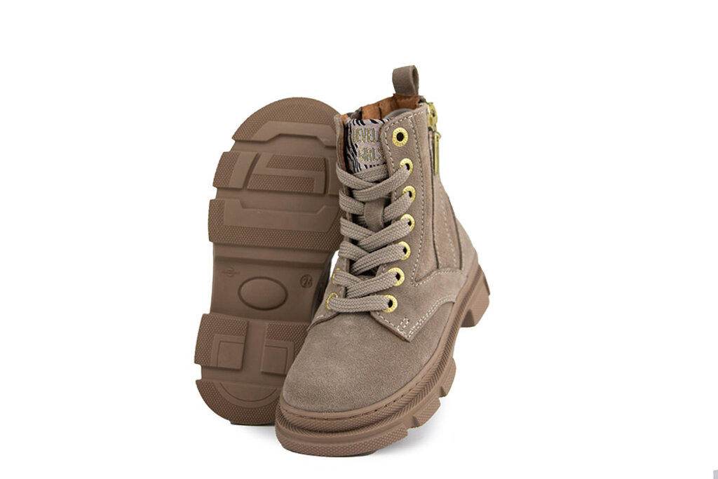 Develab Develab Veterboot Taupe Suede