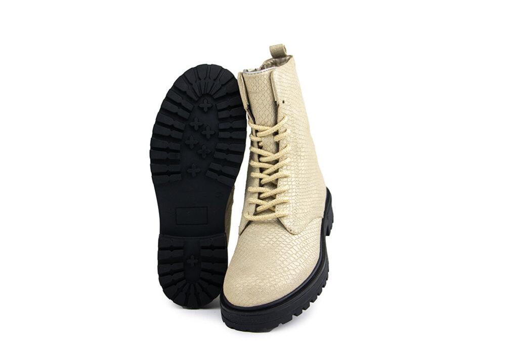 HIP Hip Veterboot Beige Print