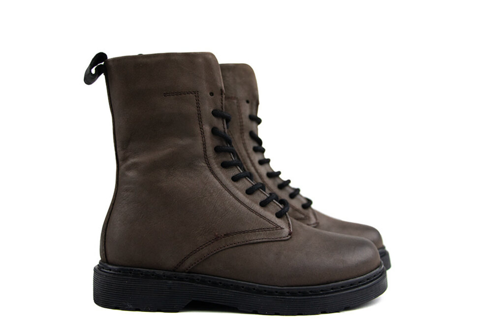 HIP Hip Veterboot Donkerbruin Combi