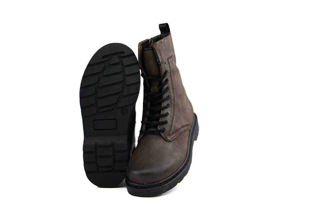 HIP Hip Veterboot Donkerbruin Combi