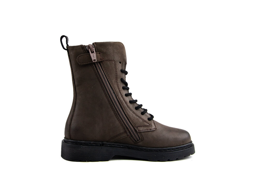 HIP Hip Veterboot Donkerbruin Combi