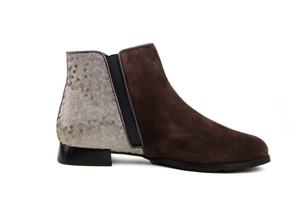 Hassia Hassia Enkellaars Madeira Chocplum Pixel