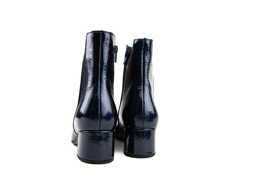 Gabor Gabor Enkellaars Dark Blue Siviglia Lack