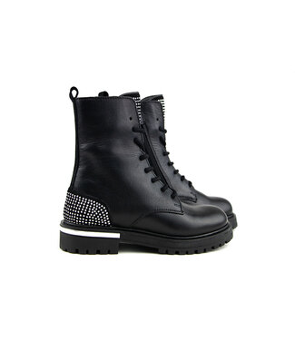 HIP Hip Veterboot Zwart Studs