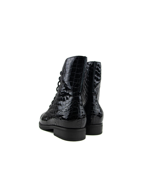 Durea Veterboot Zwart Croco K
