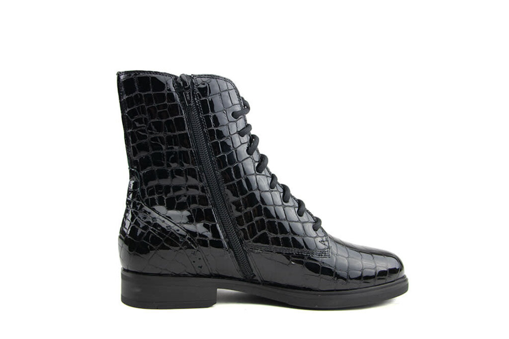 Durea Durea Veterboot Zwart Croco K