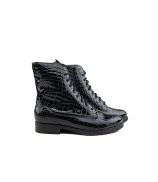 Durea Durea Veterboot Zwart Croco K