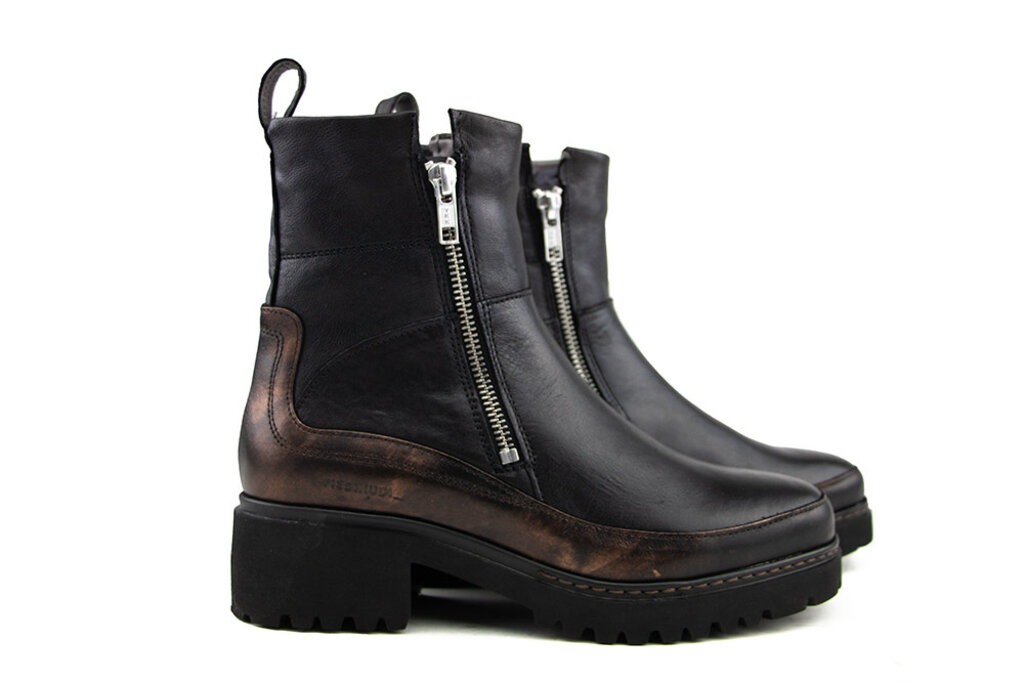 Piedi Nudi Piedi Nudi Bikerboot Coco 09.02 Black Antracite