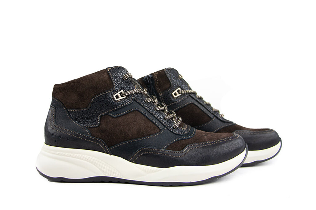 Durea Durea Hoge Sneaker Zwart Caffe