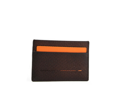 Magnanni Magnanni Card Holder Grab. Cott Caoba Brown