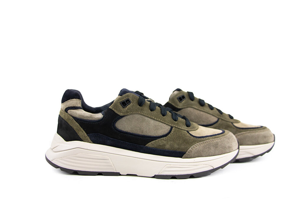 Xsensible Xsensible Sneaker Manhattan HX DarkTaupe Combi