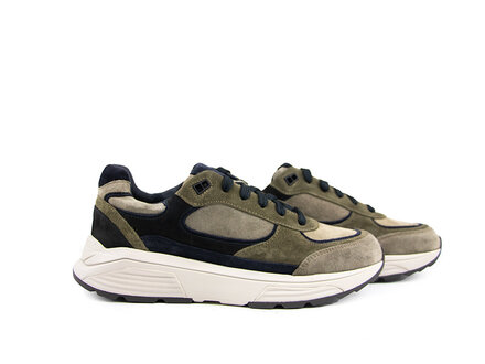 Xsensible Xsensible Sneaker Manhattan HX DarkTaupe Combi Xsensible Xsensible Sneaker Manhattan HX DarkTaupe Combi