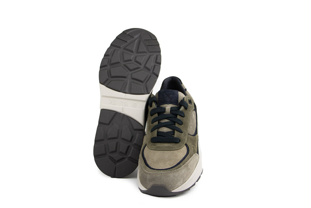 Xsensible Xsensible Sneaker Manhattan HX DarkTaupe Combi