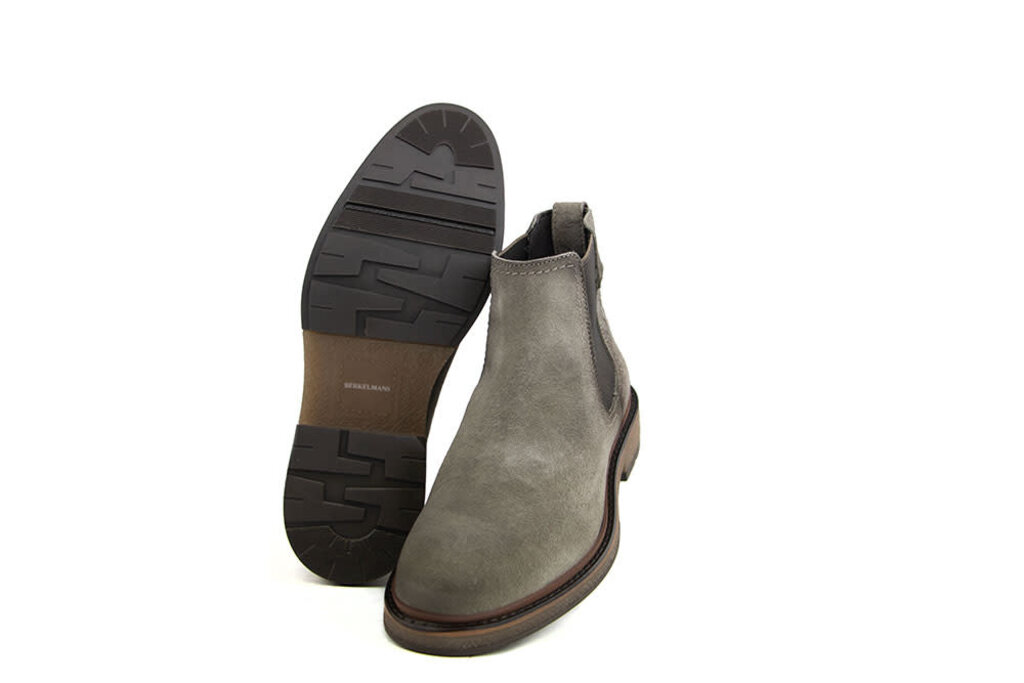 Berkelmans Berkelmans Chelsea Boot Plata Earth Suede