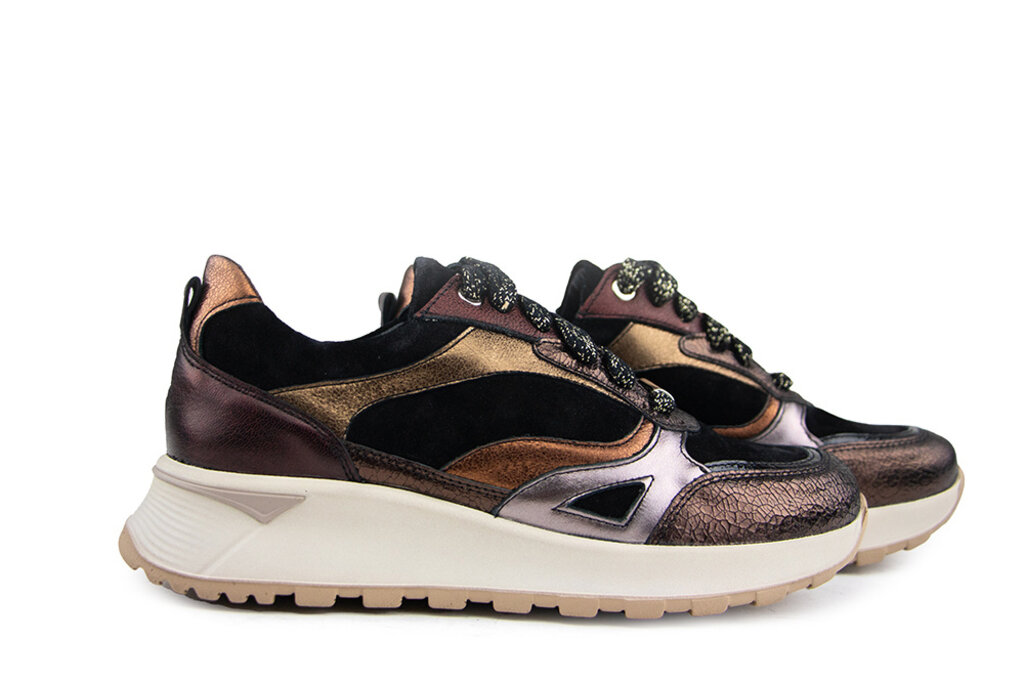 Footnotes Footnotes Sneaker Silke Black Bronze