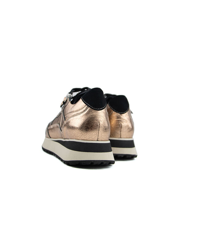 Footnotes Sneaker Evi Crack Metallic Copper K