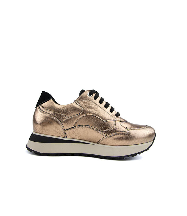 Footnotes Sneaker Evi Crack Metallic Copper K