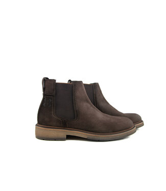 Berkelmans Berkelmans Chelsea Boot Plata Dark Brown Suede