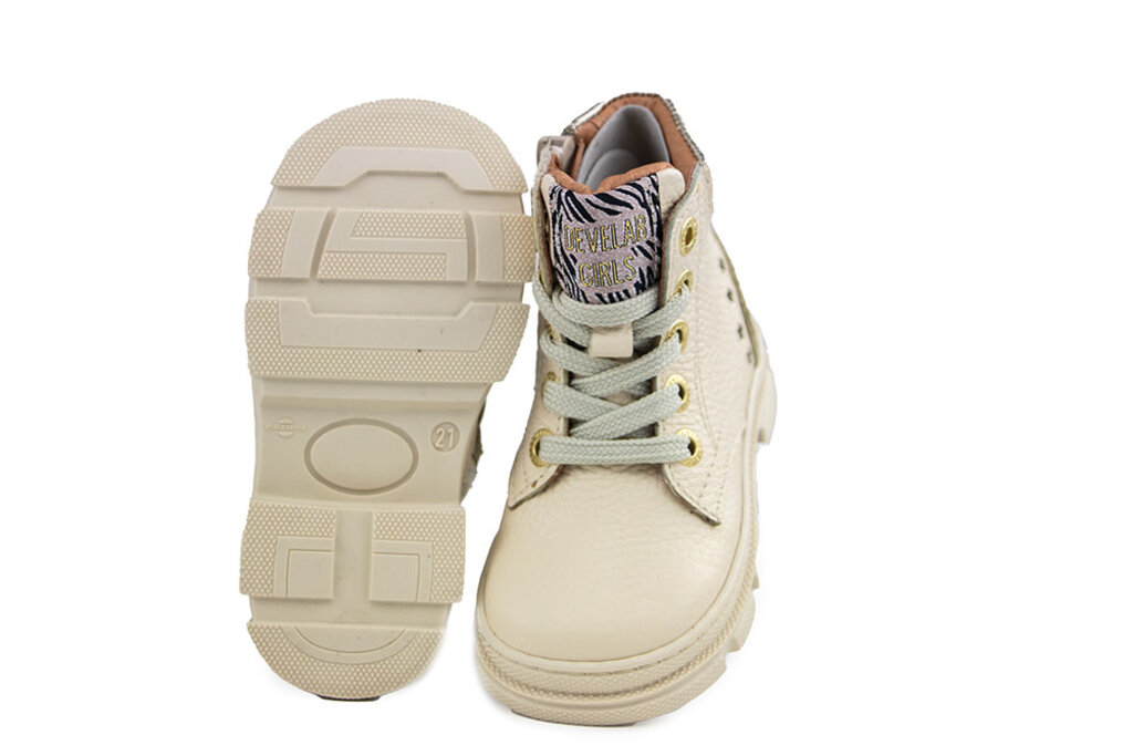 Develab Develab Veterboot Beige Nappa