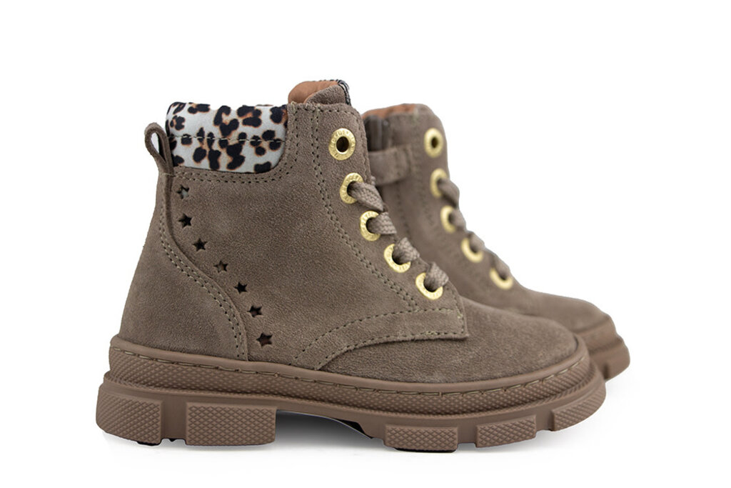 Develab Develab Veterboot Taupe Suede